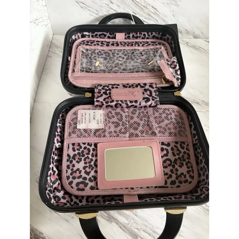 Triforce Hard Shell Beauty Case — Rosegold Marble, (9.4 x 12 x 6.3) Travel — NWT